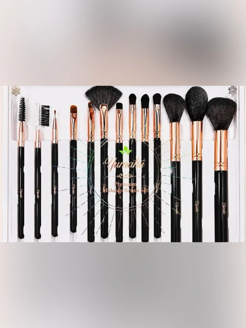 Premium Makeup Brush Set - Teal